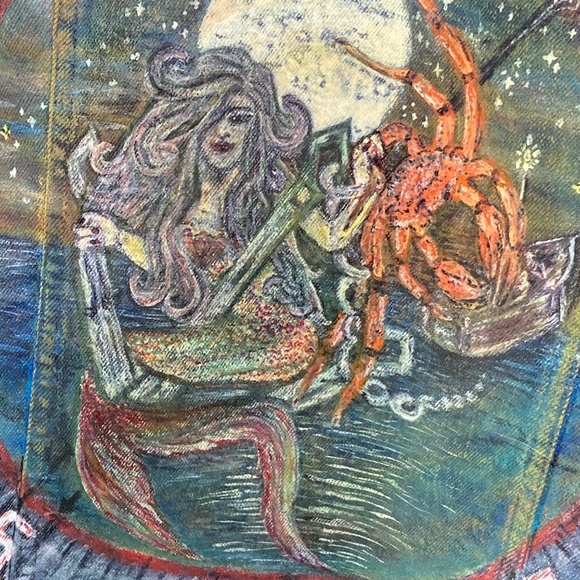 Fishy Business Hand Painted Custom - Picture 2 of 3